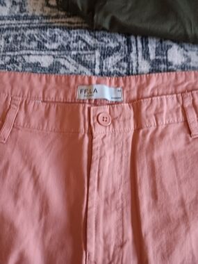 FFLA Peach Cotton Casual Pants Size 40